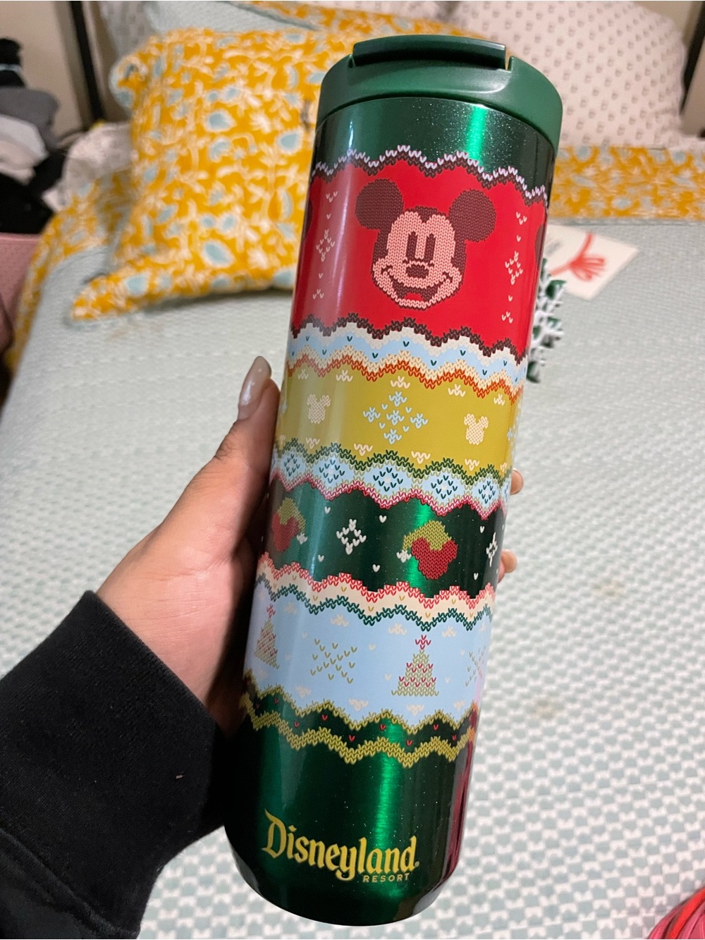 Starbucks Disneyland Mickey Holiday Tumbler